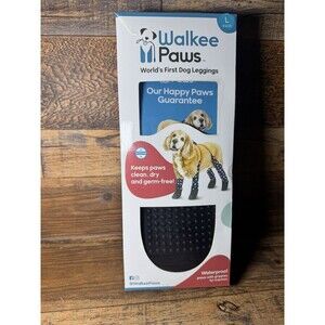 Walkee Paws Stay-On Dog Boot Leggings Sz Large Sharktank